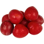 Plommon Röd/blå ca 50g Klass 1 ICA.