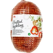 Grillad kyckling i skivor ca 14g ICA.
