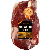Serrano 12 månader i skivor ca 15g Ridderheims.