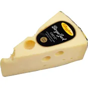 Grevé Birger Jarl Svart 28% ca 400g Falbygdens ost.