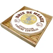 Brie de Meaux 21% Opastöriserad ca 150g Riches Monts.
