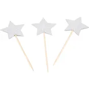 Partypicks Stjärna Silver 20-p.