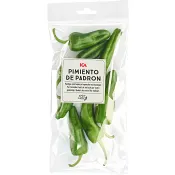 Pimiento de padron 100g Klass 1 ICA.