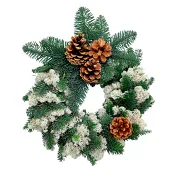 Arrangemang Grav krans medium 30cm i diameter.