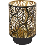 Ljusstake Nina Svart 12cm Zeline.