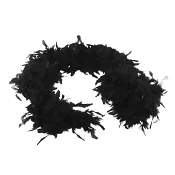 Fjäderboa Svart 150cm.