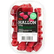 Hallon 125g Klass 1 ICA.