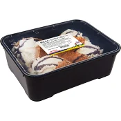 Glasstrut Vanilj med jordgubbsylt &amp; kakaodopp 200ml 4-p Engelholms Glass.