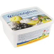 Gräddglass Blåbär &amp; Citron 2l Engelholms Glass.