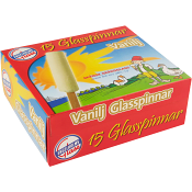 Glasspinne Vanilj 33g 15-p Engelholms Glass.