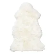 Fårskinn Ulla Vit 90x55cm.