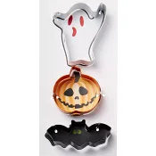 Kakformar Halloween 3-p ICA.