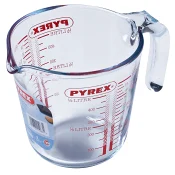 Måttkanna Glas 0,5l Pyrex.