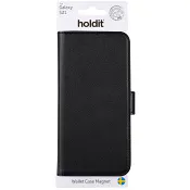 Plånboksfodral Magnet Galaxy S21 Svart Holdit.