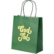 Presentpåse God jul 19x22cm ICA.