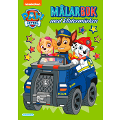 Målarbok Paw Patrol.