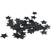 Konfetti stjärna svart Festive.