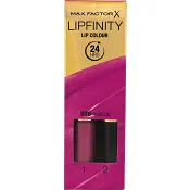Lipfinity 20 Angelic Läppfärg ca 2ml 2-p Max Factor.