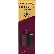 Lipfinity 108 Frivolous Läppfärg ca 2ml 2-p Max Factor.