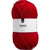 Garn Raggi Röd 100g Järbo.