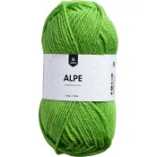 Garn Alpe Lime Green 50g Järbo.