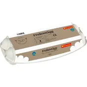 Frukostägg Frigående inomhus L 12-p Kronägg.