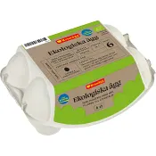 Ägg M/L Ekologiska 6-p Kronägg.