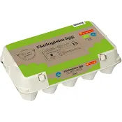 Ägg Frigående Ekologiska M/L 15-p Kronägg.