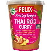 Thai Röd Currysoppa 475g Felix.