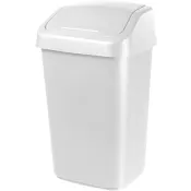 Vipplockskorg vit 10L Nordiska Plast.