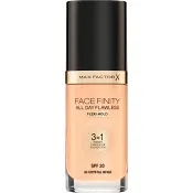 Foundation 3 in 1 Face Finity nr 33 Crystal beige 30ml Max Factor.