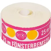 Fönsterremsor Vita 25m 25mm Hall Miba.