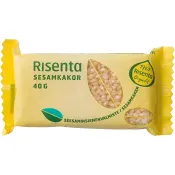 Sesamkakor 40g Risenta.