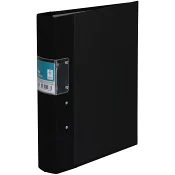 Träryggspärm svart.