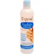 Nagellackremover Supersnabb 250ml Depend.