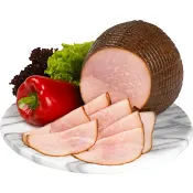 Skinka Källarrökt i skivor ca 14g Scan.