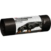 Hundbajspåse Svart 50-p ICA.