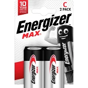 Batteri C 2-p Energizer Max.