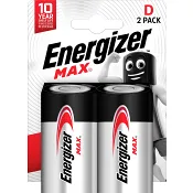 Batteri D 2-p Energizer Max.