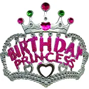 Krona Birthday Princess 12,5x10cm.