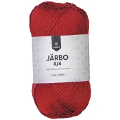 Virkgarn 8/4 Röd 50 gr Järbo.
