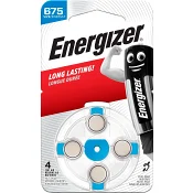 Hörapparatsbatteri 675 4-p Energizer.