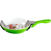 Stekpanna Keramisk Grön.