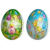 Påskägg Påskparty 15cm.