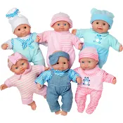 Docka Emma och Erik 21cm.