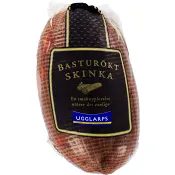 Basturökt Skinka i skivor ca 15g Ugglarps.