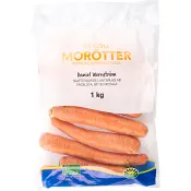 Morötter Klass 1 1kg Moek.