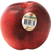 Nektarin Vitt fruktkött ca 184g ICA Klass 1.