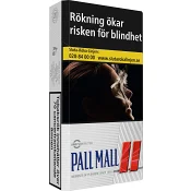 Red 100s 20-p Pall Mall.