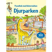 Djurparken: Pysselbok med klistermärken.